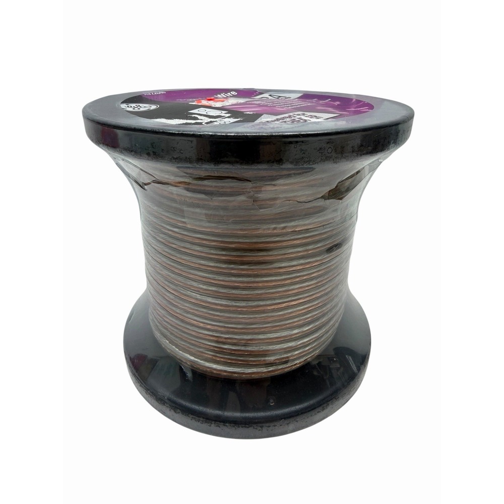 GE Ultra ProGrade 100 Ft Speaker Wire AV22646 Home Theater Copper New Sealed